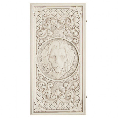 Нарды резные "Лев" патина Нарды резные "Лев" патина